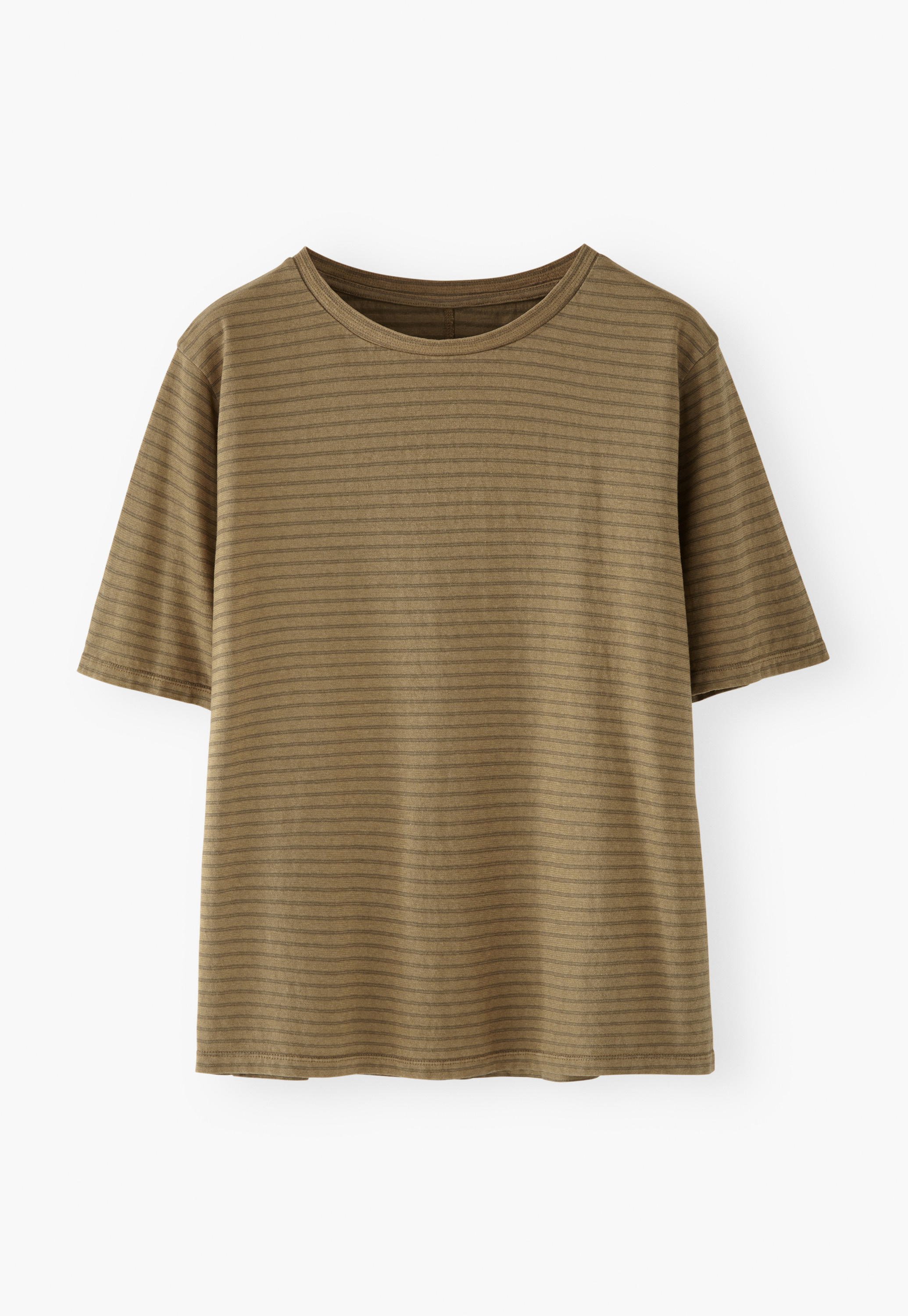 Wrap London - Striped hemp & organic cotton T-shirt
