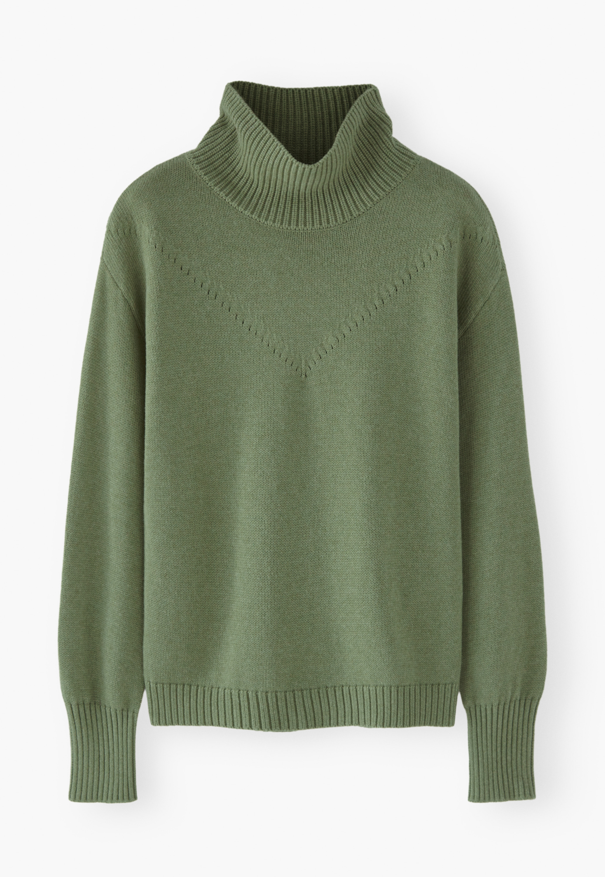 Wrap London - Organic cotton high-neck sweater