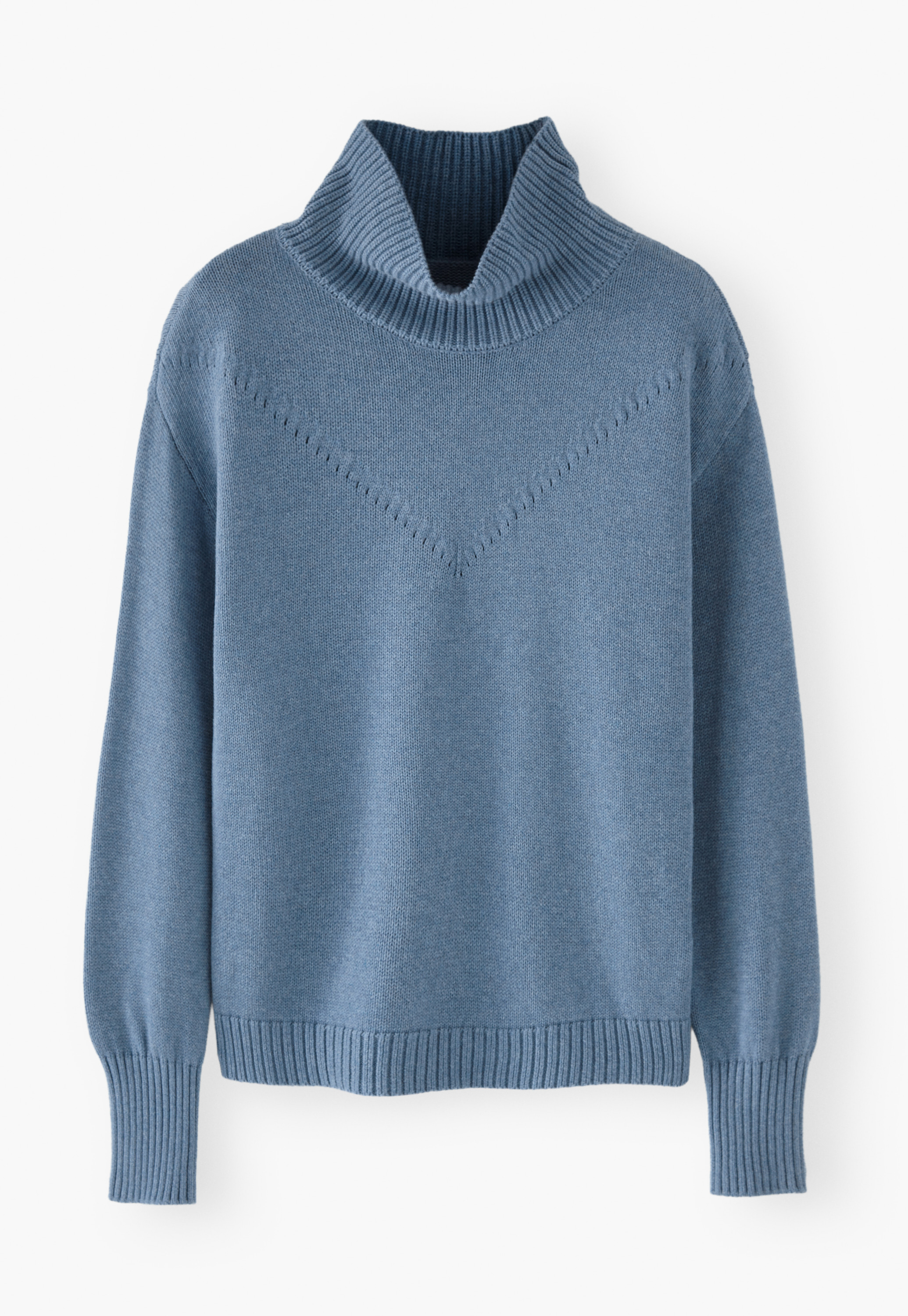 Wrap London - Organic cotton high-neck sweater