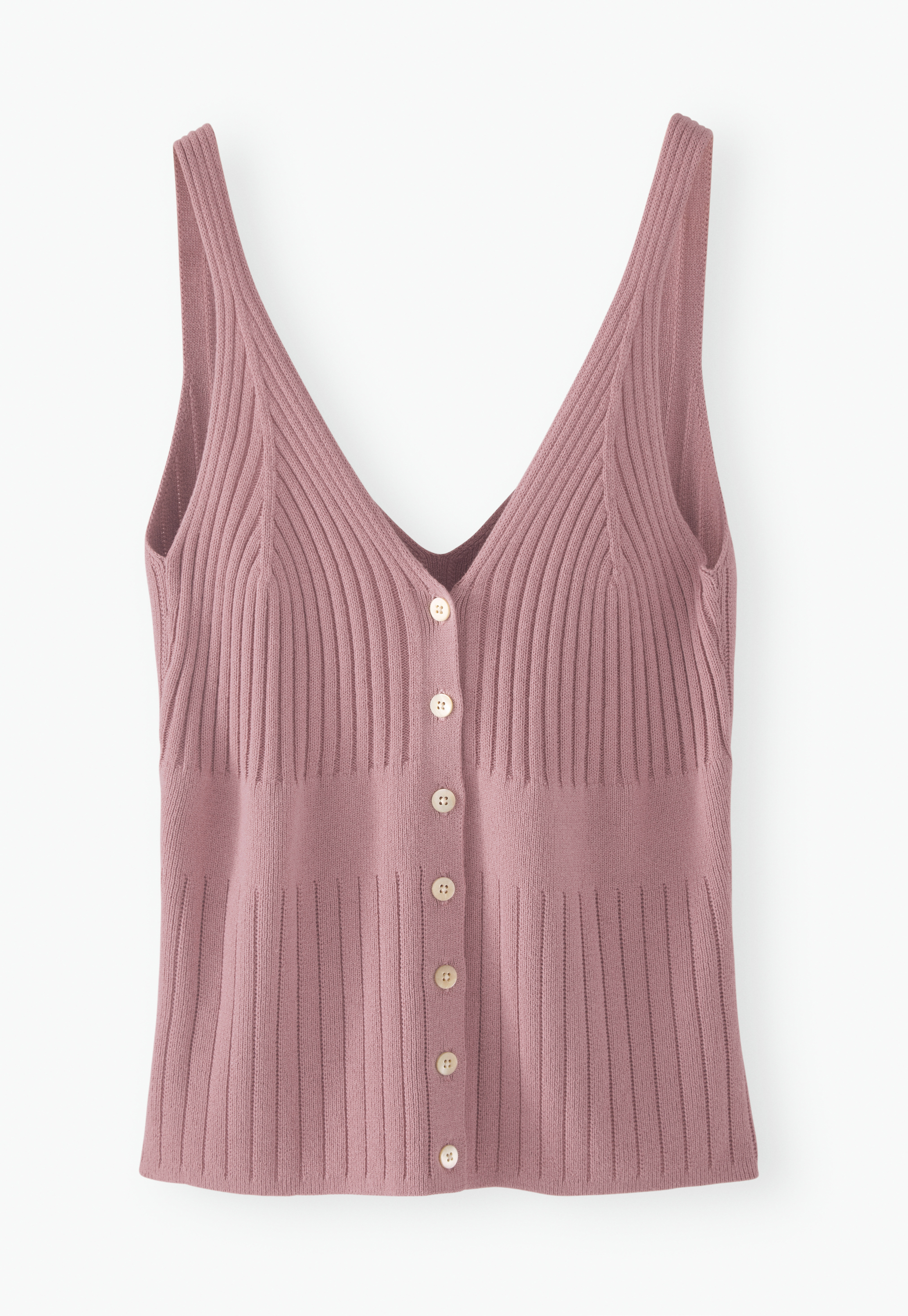 Wrap London - Cotton rib vest