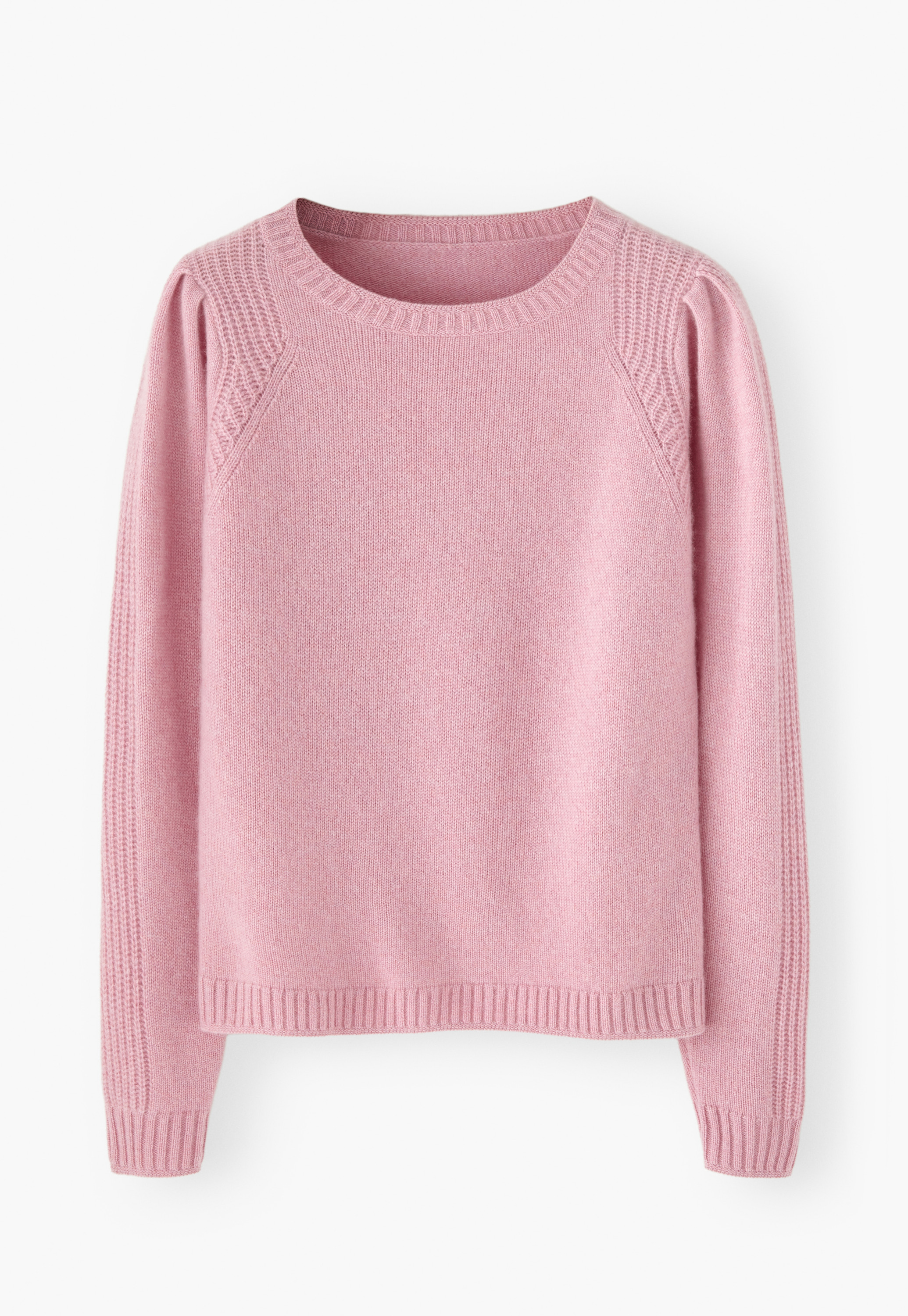 Ameri OVER SIZE PUFF SLEEVE KNIT ¥14,000 Wrap London - Cashmere puff-sleeve sweater
