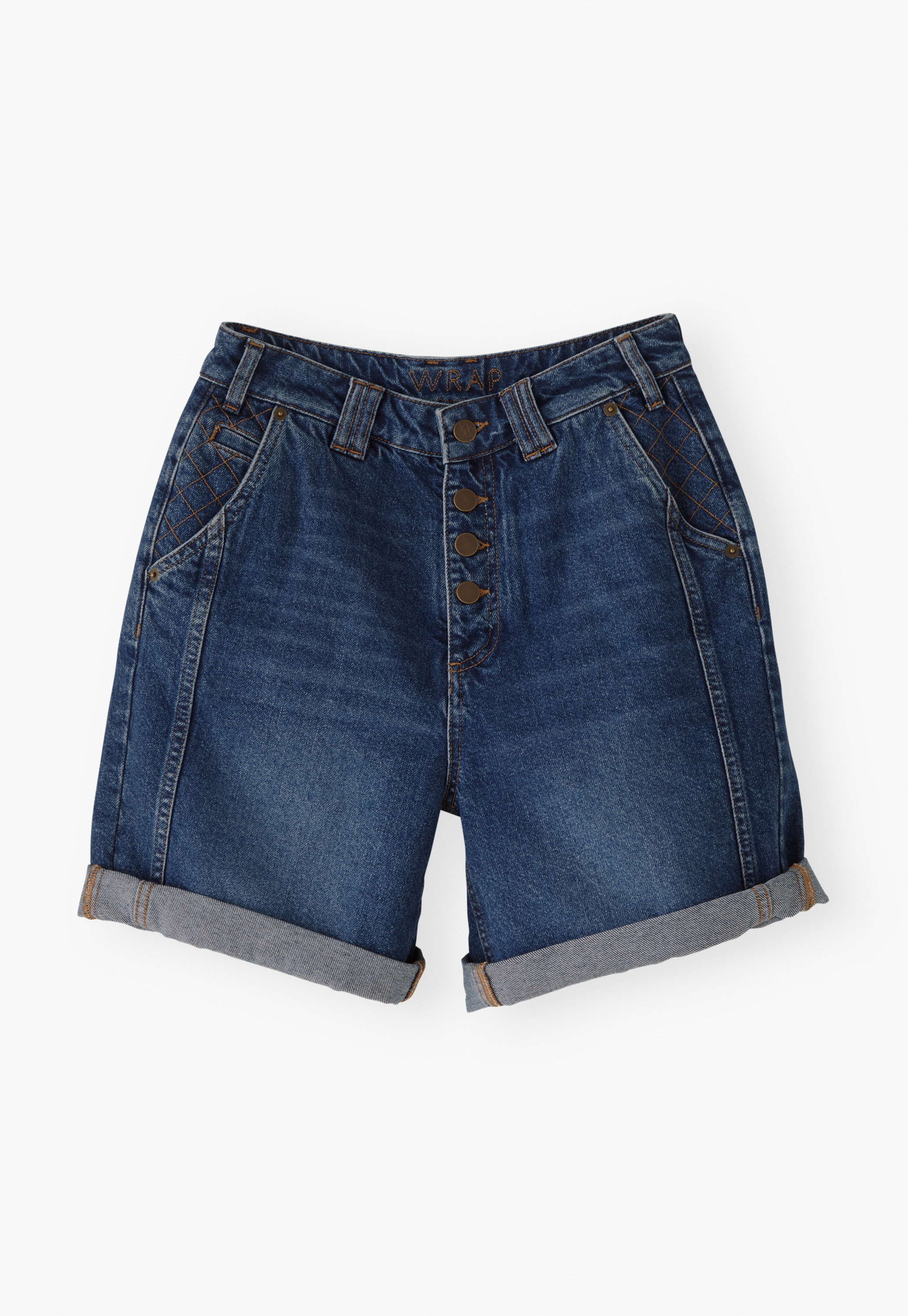 ショーツ MSGM COTTON LOGO EMBROIDERY DENIM SHORTS MSGM logo-embroidered Denim Shorts | Blue | FARFETCH GE