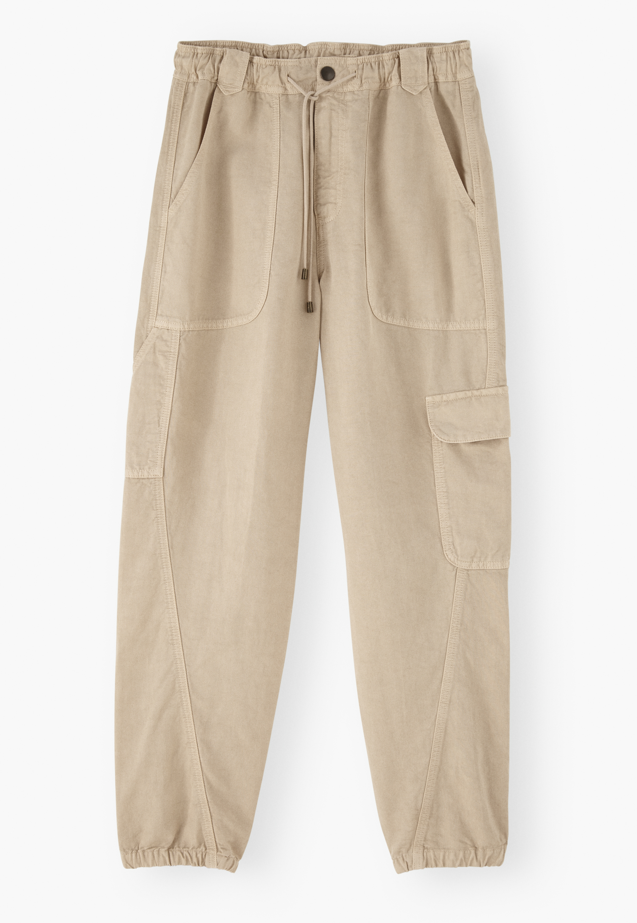 Wrap London - Lyocell & linen cargo trousers