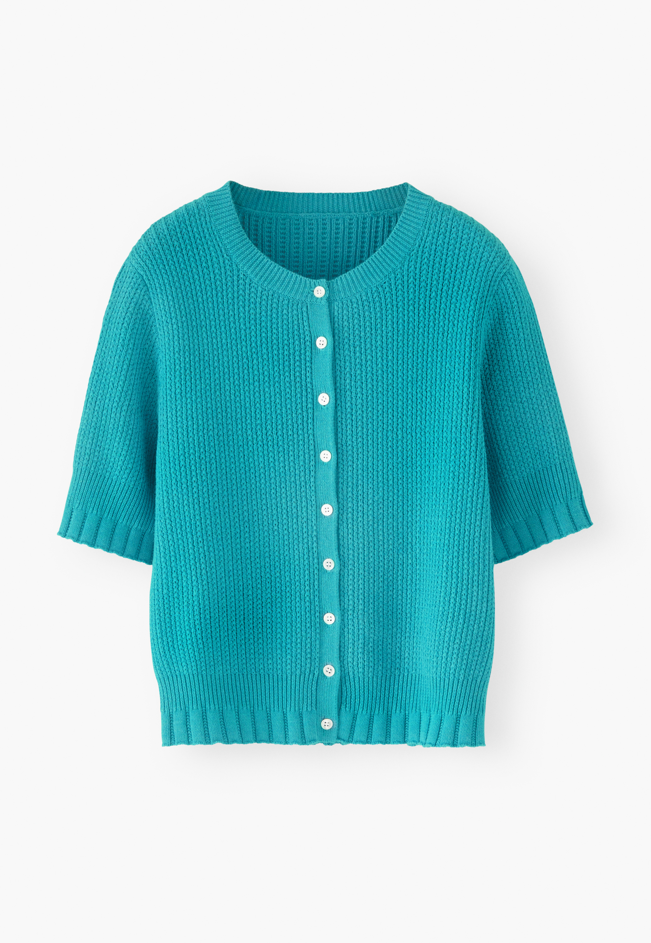 Wrap London - Cotton tuck stitch sweater
