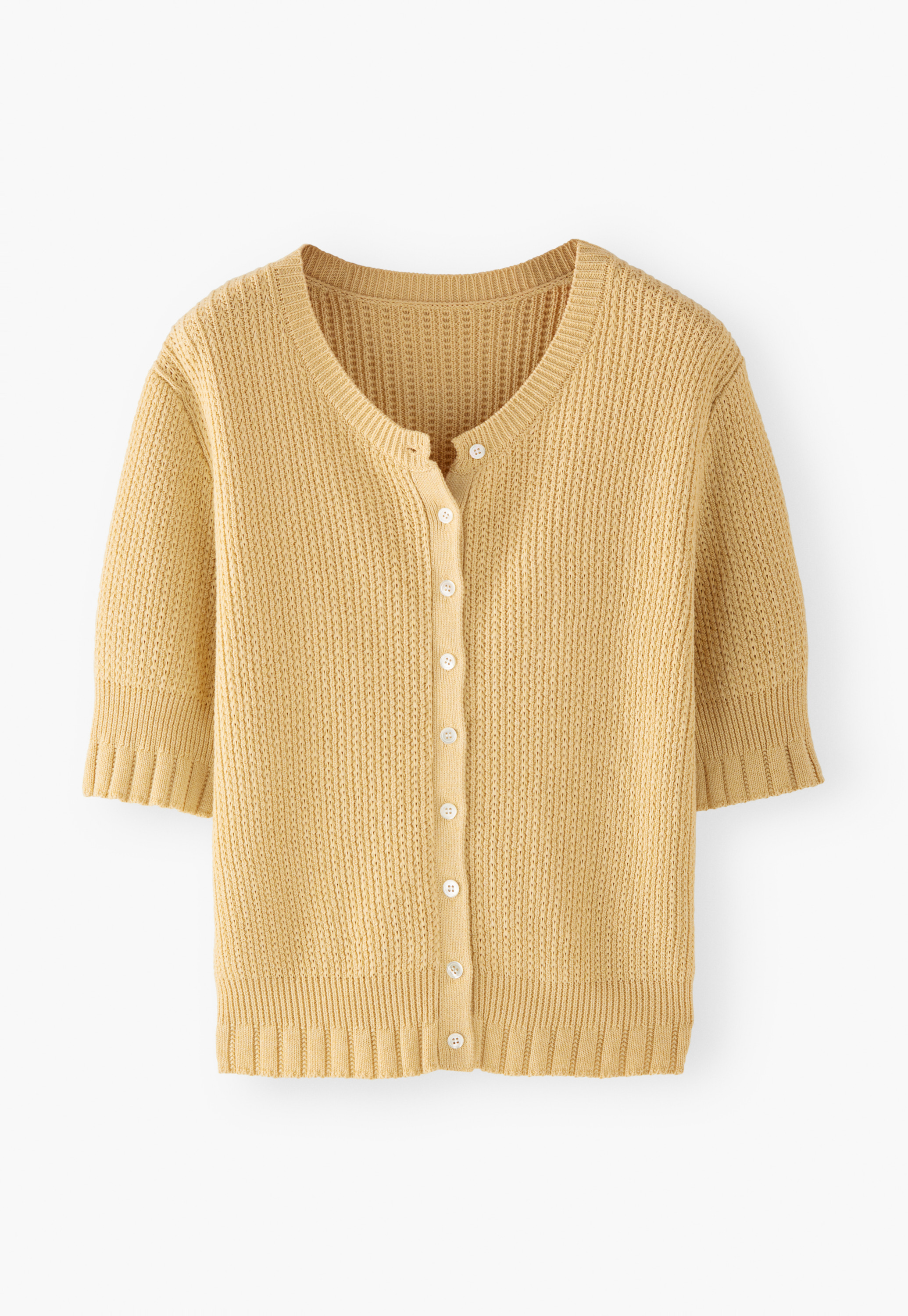 Wrap London - Cotton tuck stitch sweater