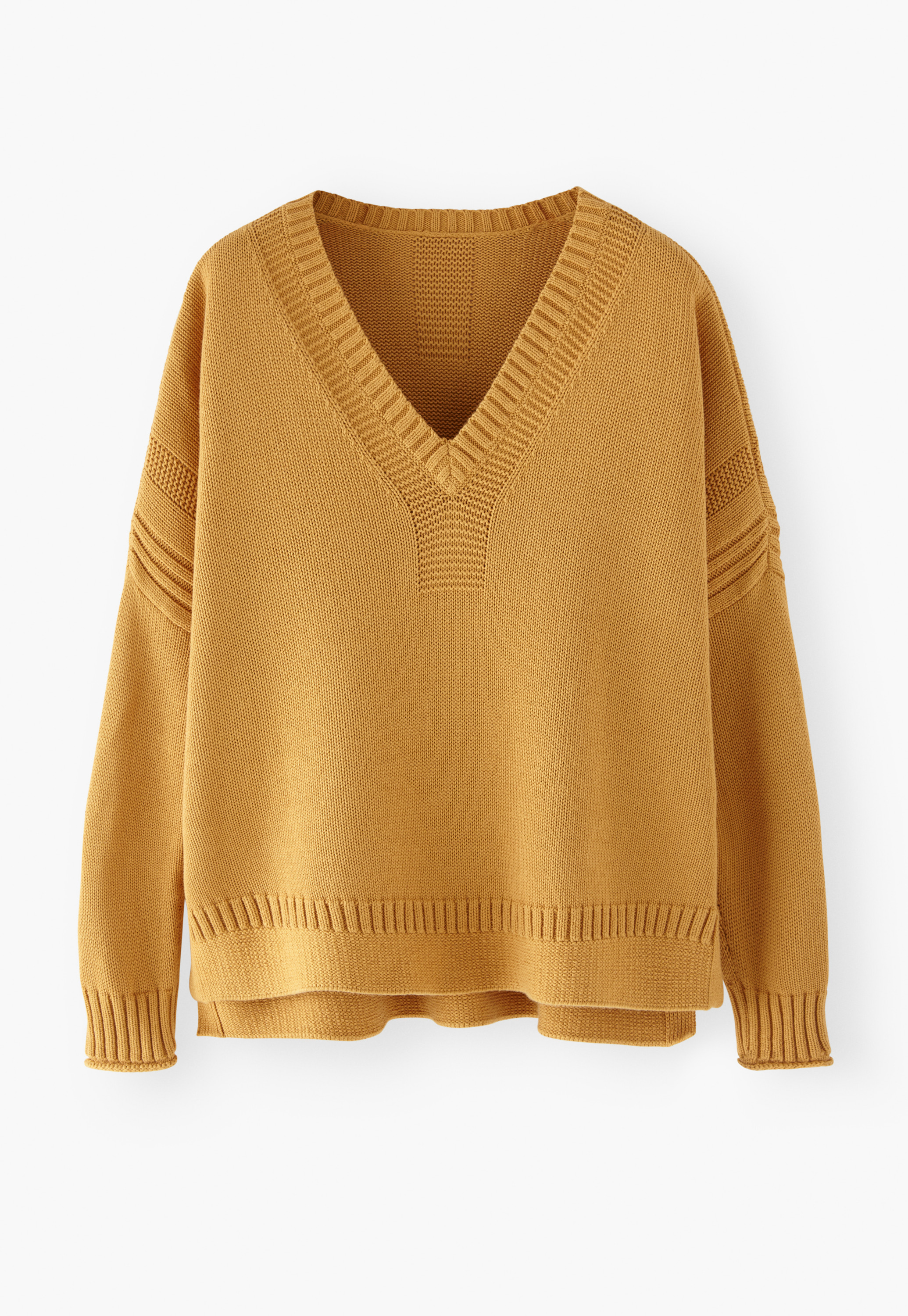 Wrap London - Cotton tape v-neck sweater