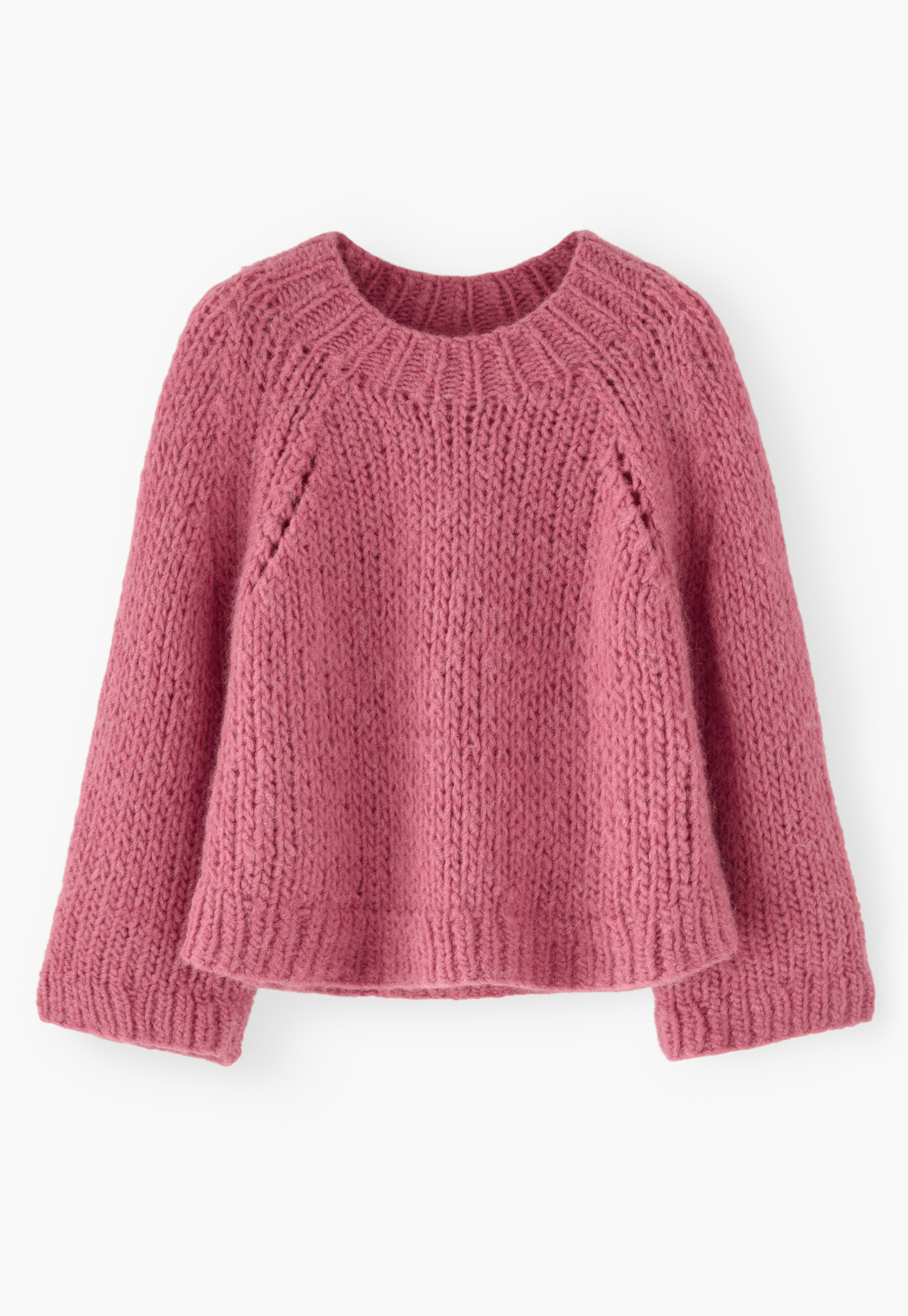 トップス cantate Hand-Knitting Alan Sweater Sweater Knitting Pattern Oversized Dropped Shoulders Mohair