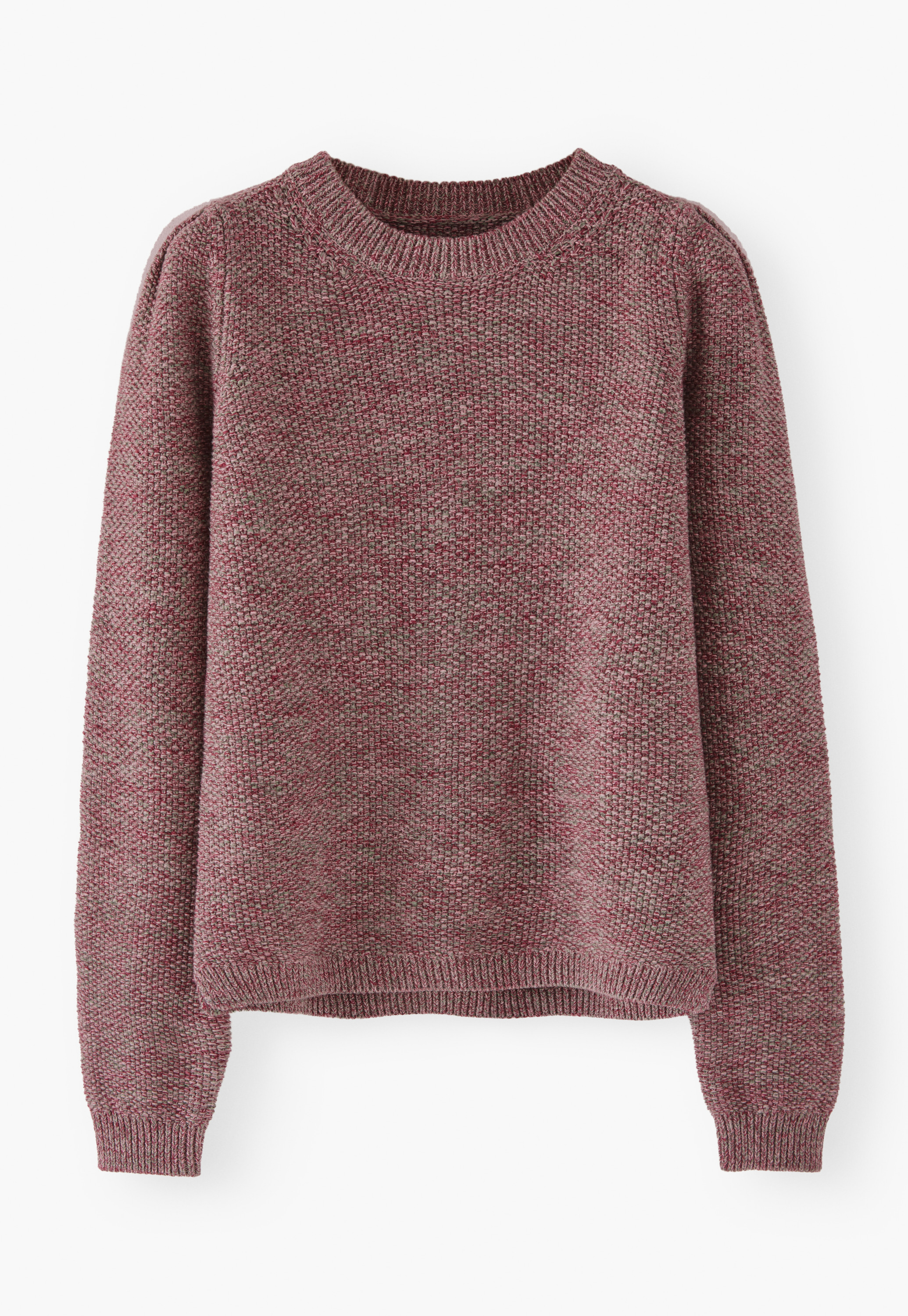 【ULTERIOR】 MELANGE MOSS STITCH SWEATER ULTERIOR】 MELANGE MOSS STITCH SWEATER ULTERIOR】 MELANGE MOSS