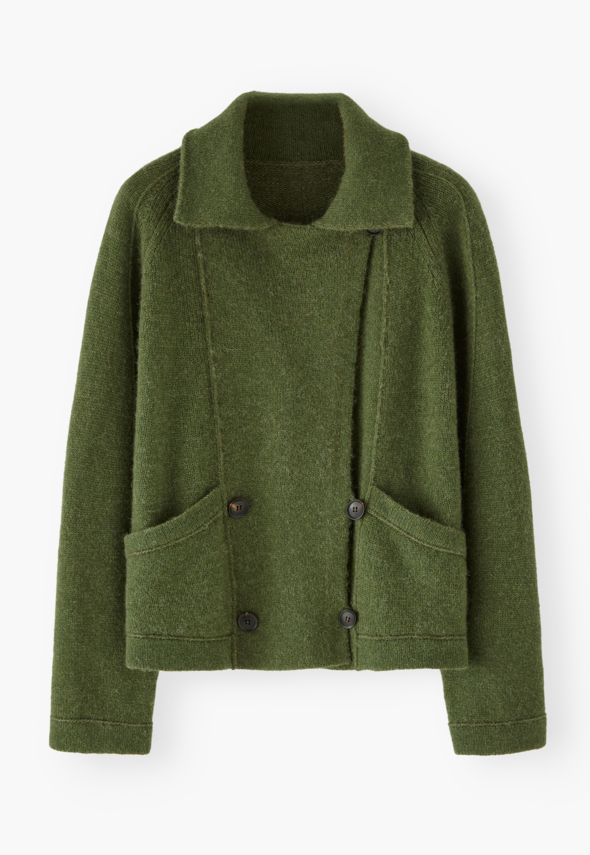 ジャケット JACKET IN ALPACA AND WOOL BLEND Wrap London - Lambswool & alpaca blend jacket