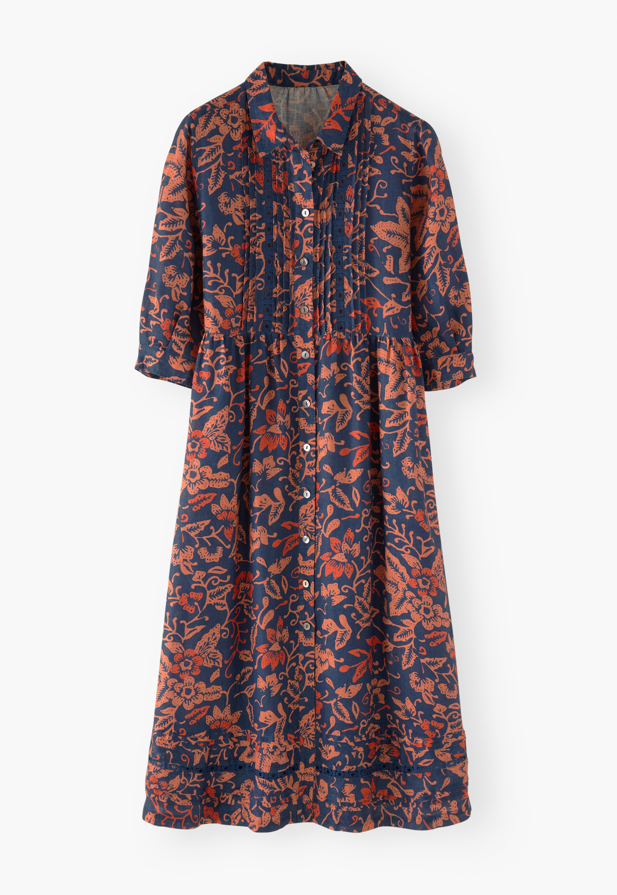 Wrap London - Printed linen dress