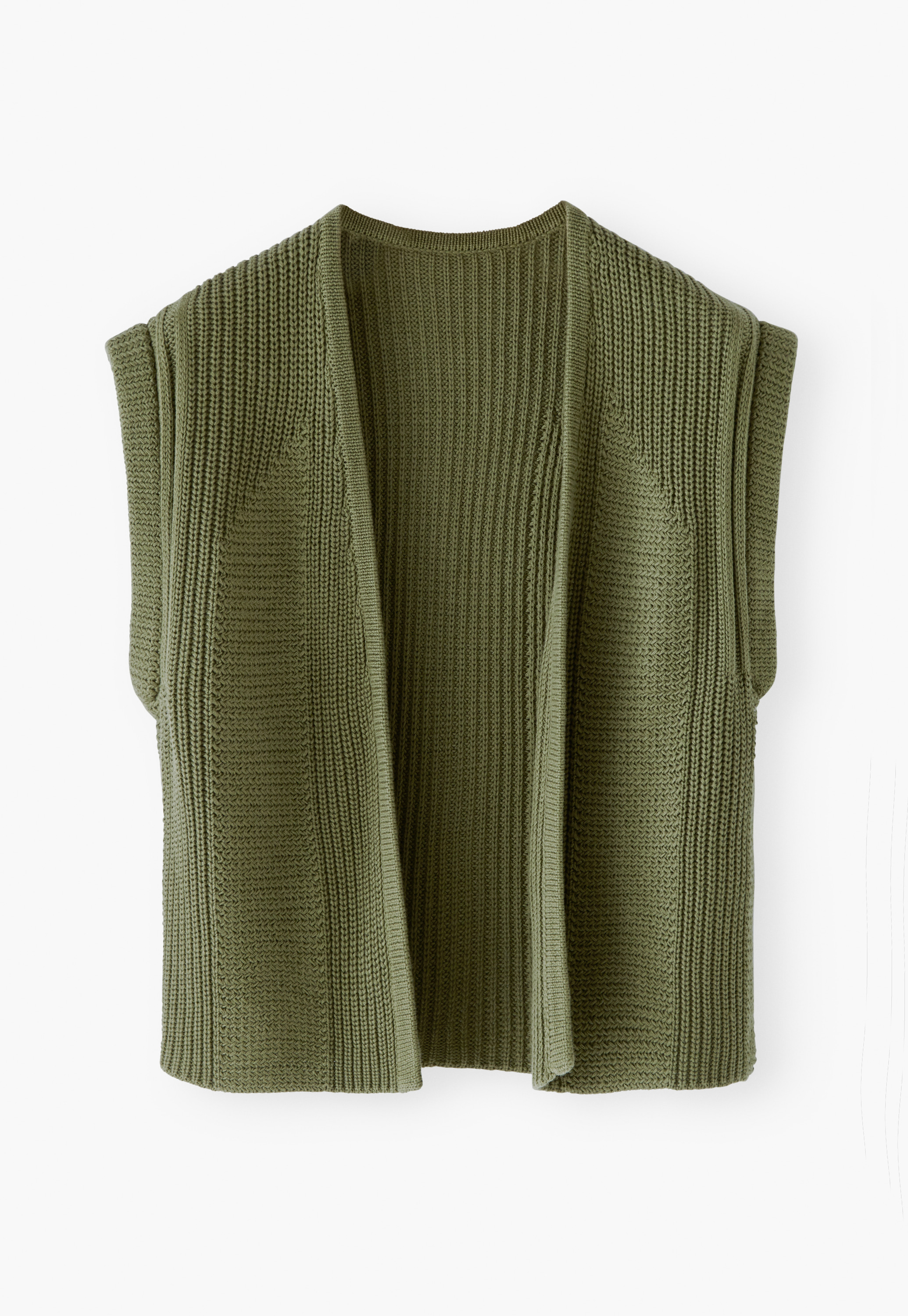 Wrap London - Organic cotton knitted gilet