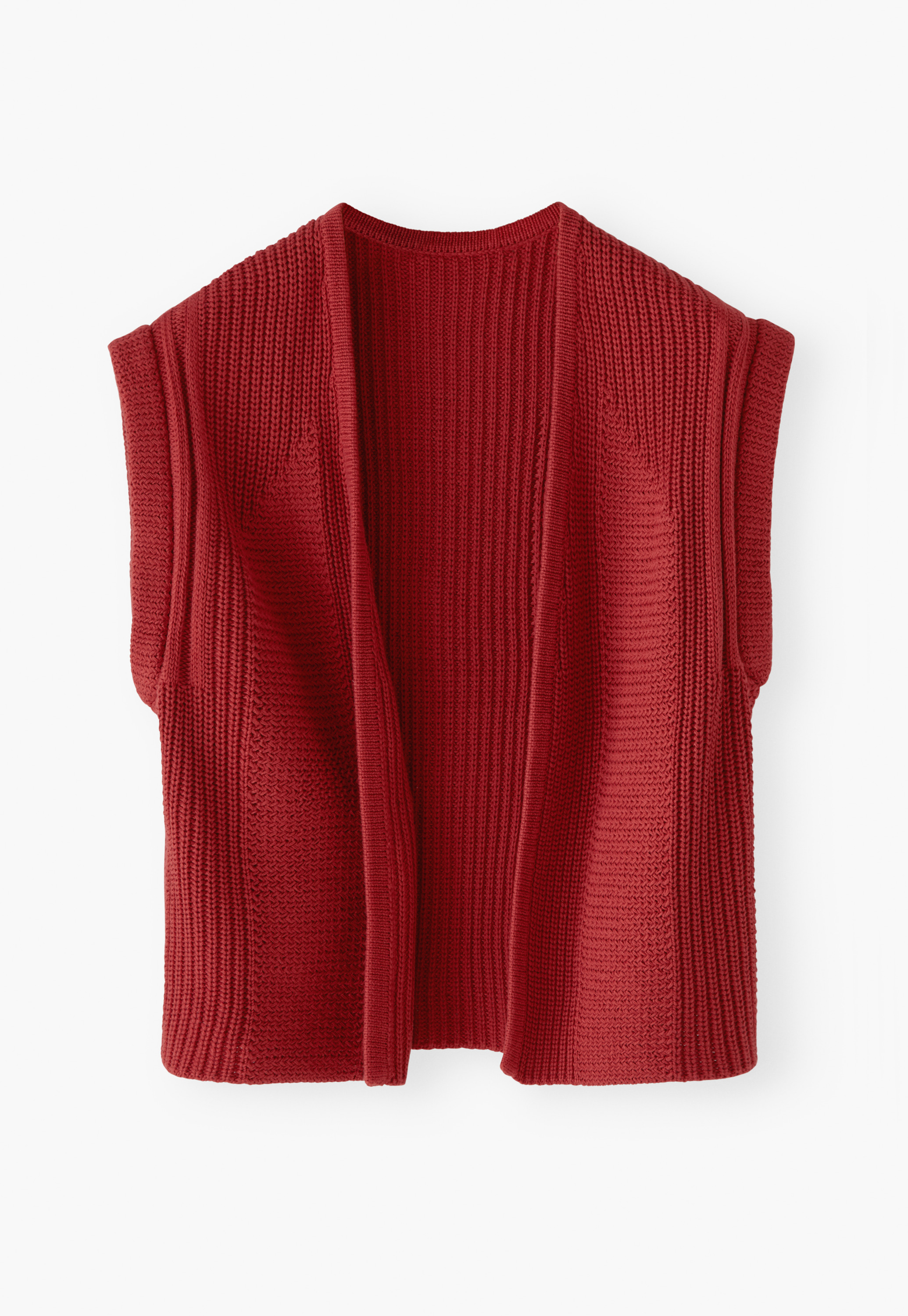 Wrap London - Organic cotton knitted gilet