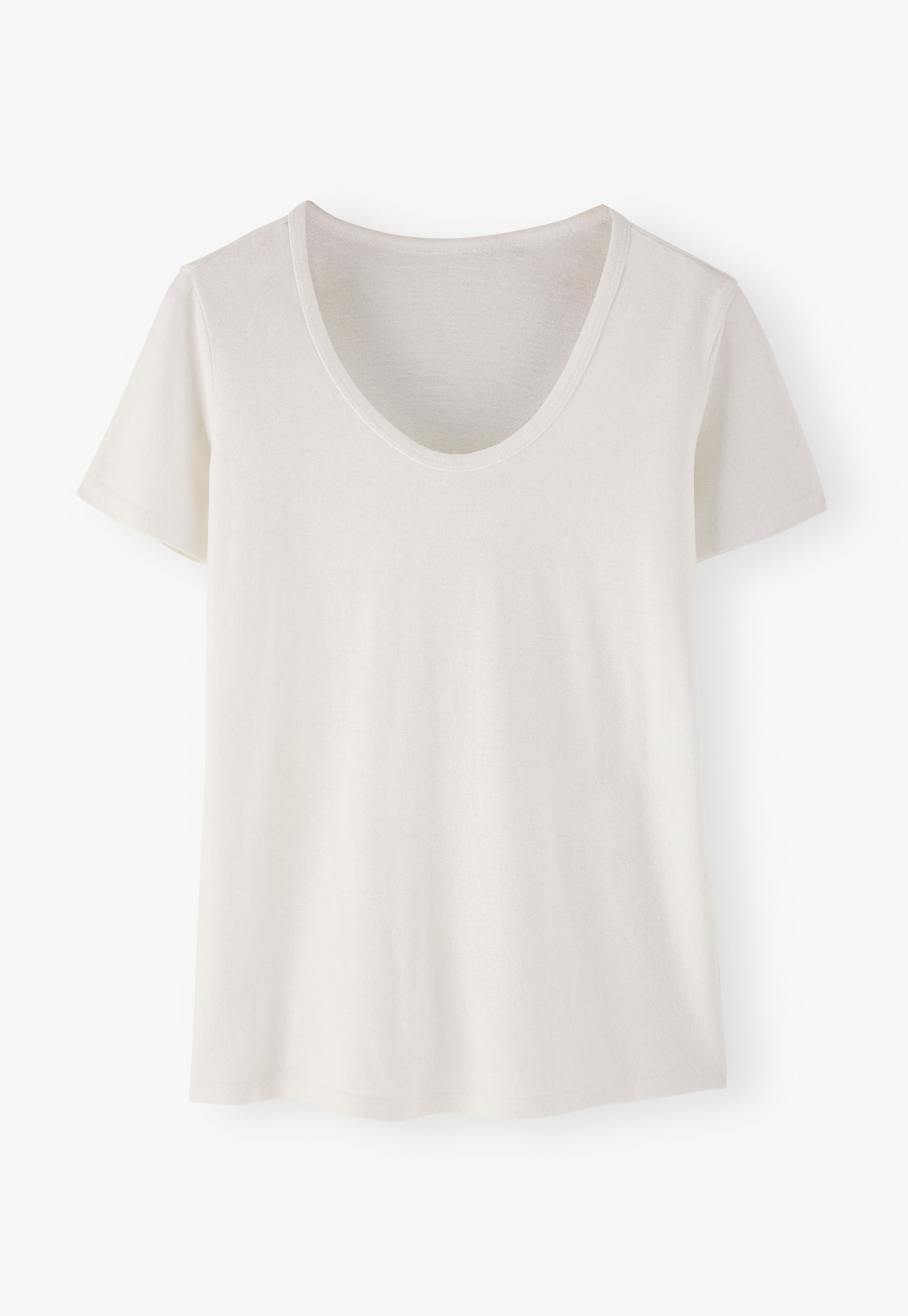 Wrap London - Hemp & organic cotton scoop-neck T-shirt