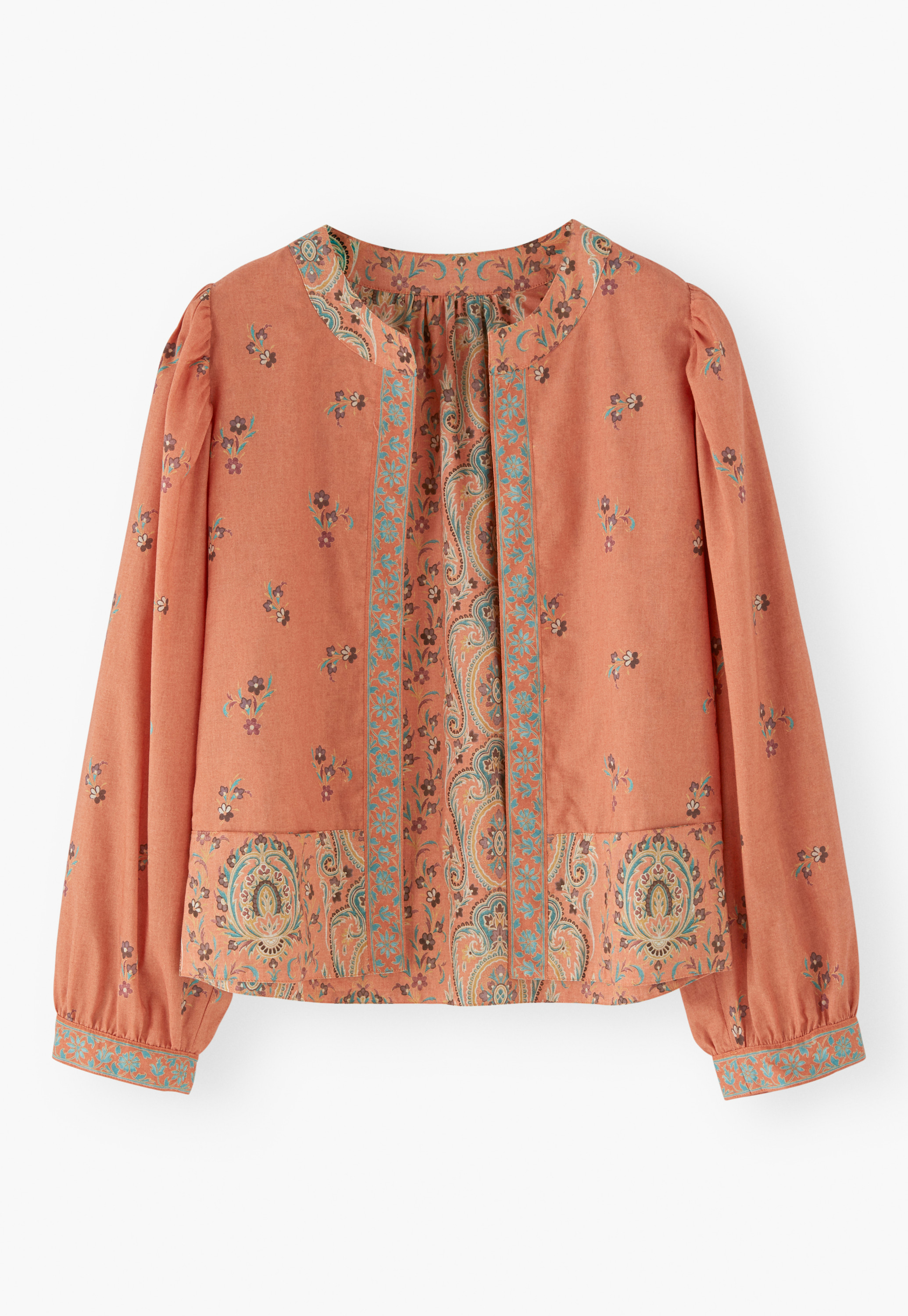 Wrap London - Reversible printed cotton jacket
